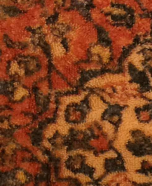 Fresco Towels Tabrizi - Sunset Orange Hand Towel