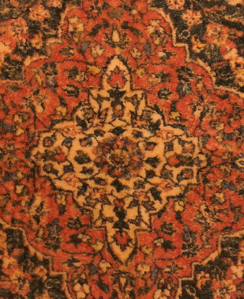 Fresco Towels Tabrizi - Sunset Orange Hand Towel