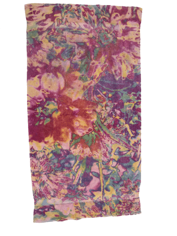 Fresco Towels Abstract Floral PINK Bath Towel
