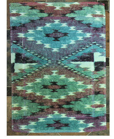 Fresco Towels Mesa Diamond - Ivory Small Bathmat