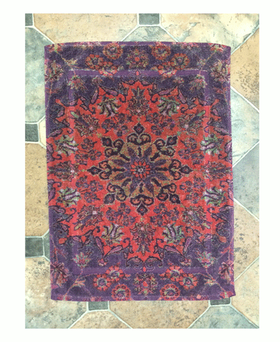 Fresco Towels Alladin Amethyst Small Bathmat