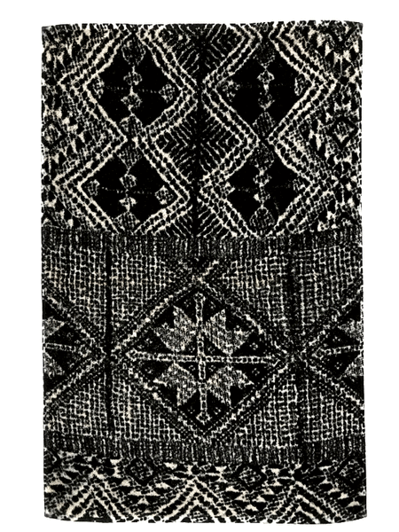 Fresco Towels African Batik BLACK/GRAY Hand Towel