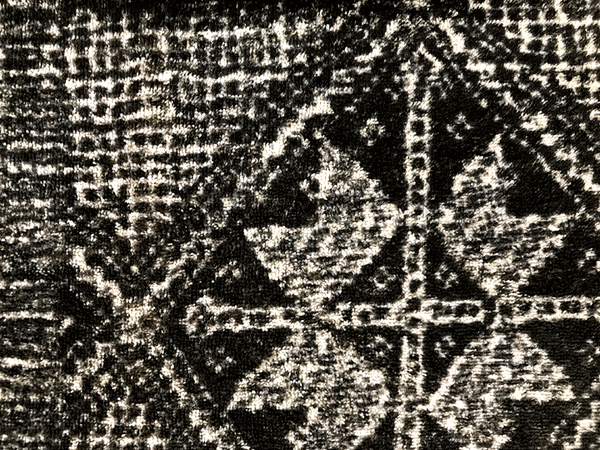 Fresco Towels African Batik BLACK/GRAY Hand Towel