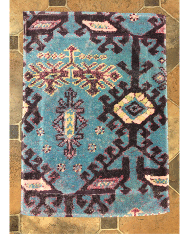 Fresco Towels Aztec Pink Small Bathmat