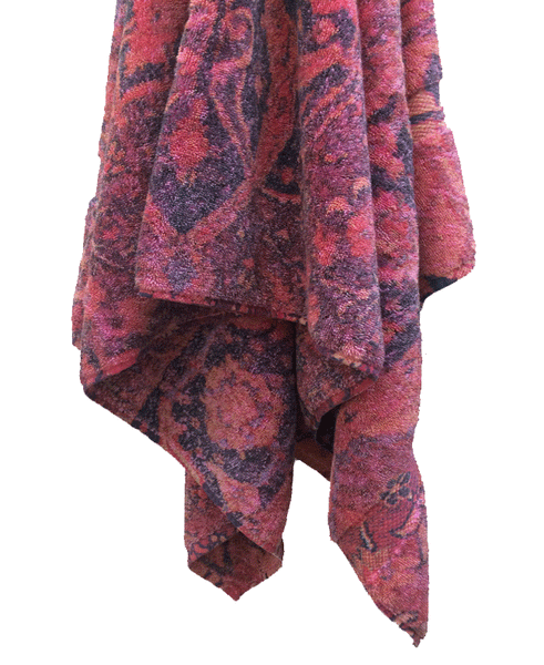 Fresco Towels Casbah Rug - Rouge Bath Towel