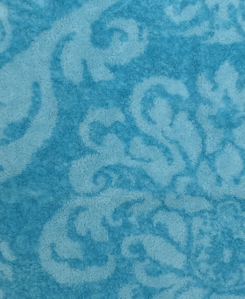 Fresco Towels 	Bohemian Damask Turquoise Bath Towel