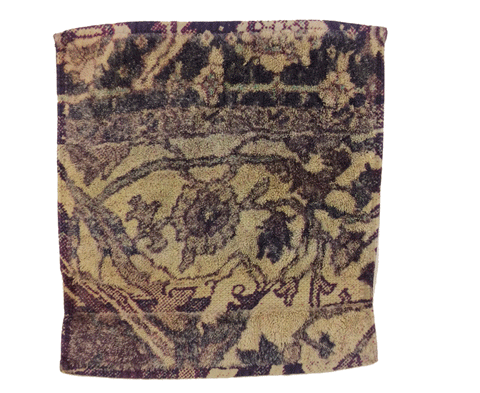 Fresco Towels Casbah Rug Eggplant/Taupe Wash Cloth