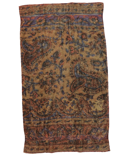 Fresco Towels 	Indian Paisley Bronze Bath Towel