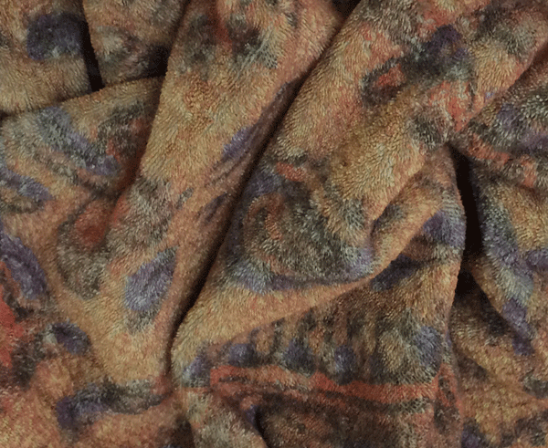 Fresco Towels 	Indian Paisley Bronze Bath Towel