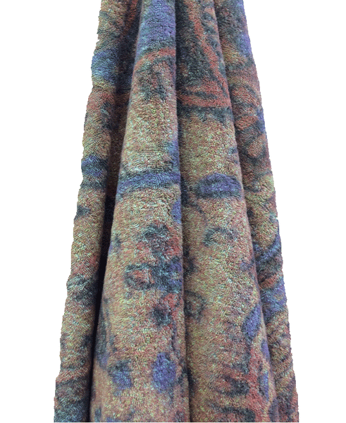 Fresco Towels 	Indian Paisley Bronze Bath Towel