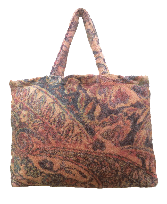 Fresco Towels Indian Paisley Large Tote Bag Artistico Towels