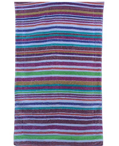 Fresco Towels Rainbow Stripes Large Bathmat