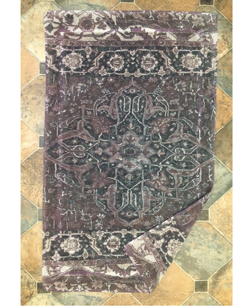 Fresco Towels Casbah Rug Cocoa Gold Large Bathmat