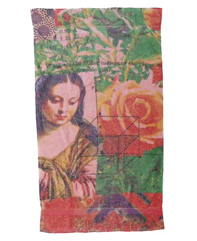 Fresco Towels Abstract Portrait Bath Towel