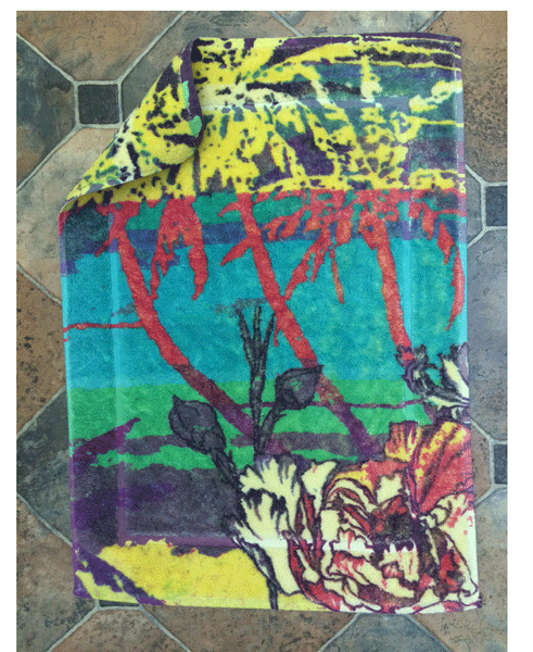 Fresco Towels Palm Beach Gold Small Bathmat