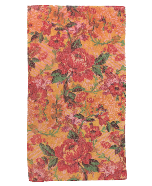 Fresco Towels Provence Flowers Coral Bath Towel