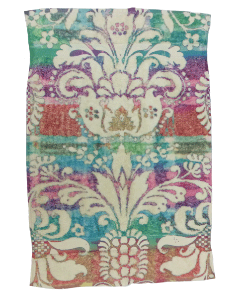 Fresco Towels Rainbow Damask Ivory Hand Towel