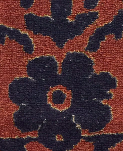 Fresco Towels Venetian Brocade - Indigo/Red Hand Towel