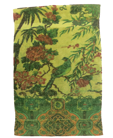 Fresco Towels Tropical Peacock Lime Hand Towel