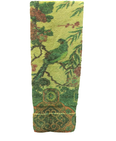 Fresco Towels Tropical Peacock Lime Hand Towel