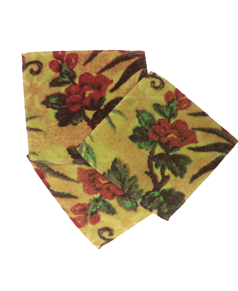 Fresco Towels Tropical Peacock Lime Wash Cloth