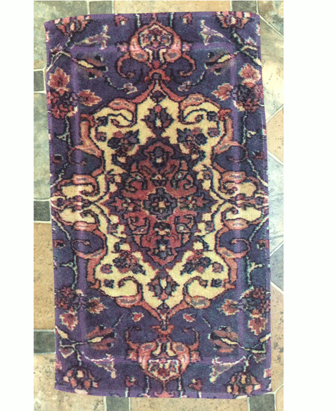 Fresco Towels Versaille Rug Gold Medium Bathmat