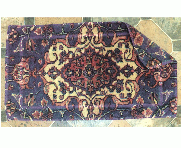 Fresco Towels Versaille Rug Gold Medium Bathmat